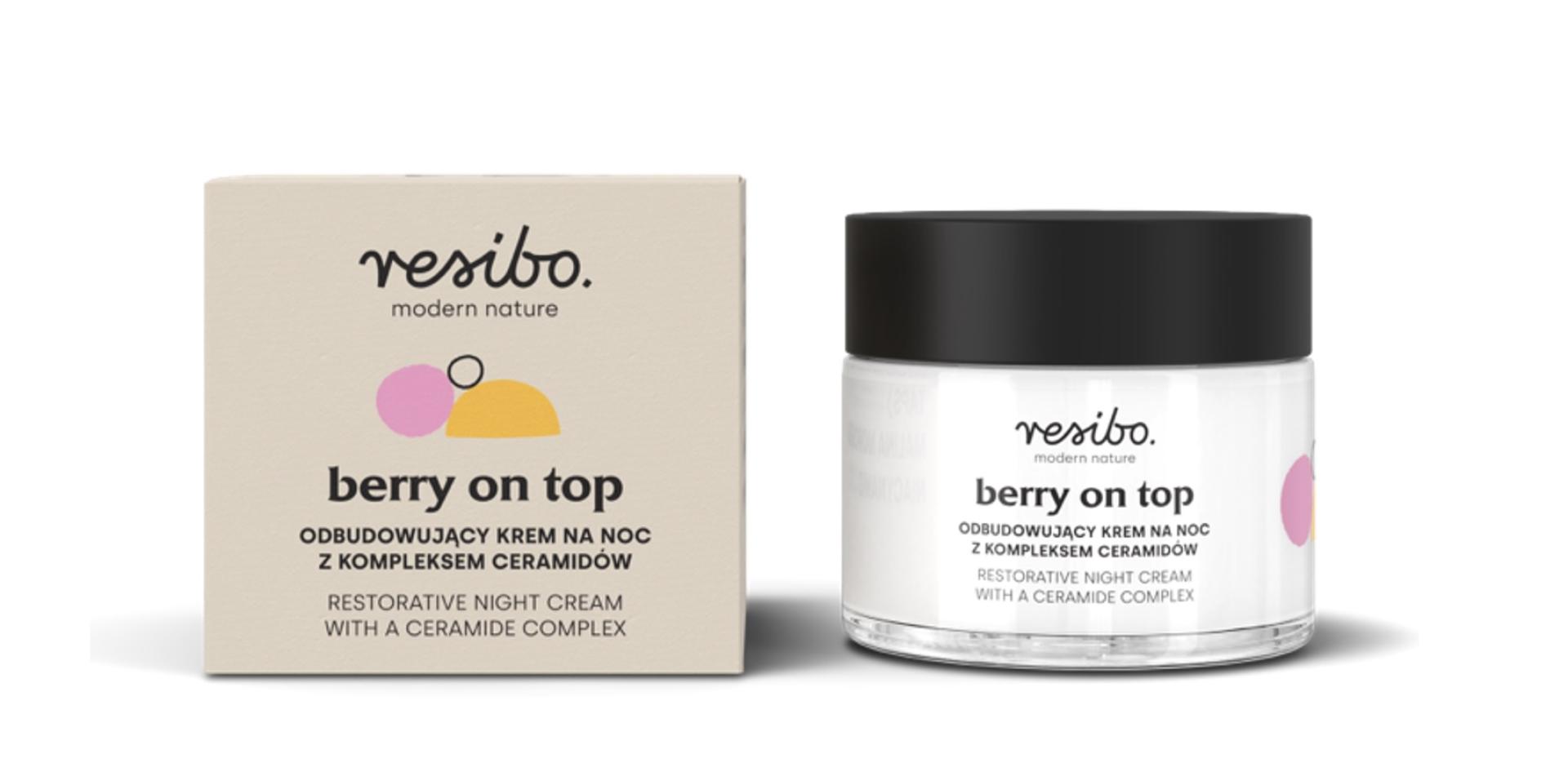 Nowość w linii Berry – odbudowujący krem na noc Berry On Top